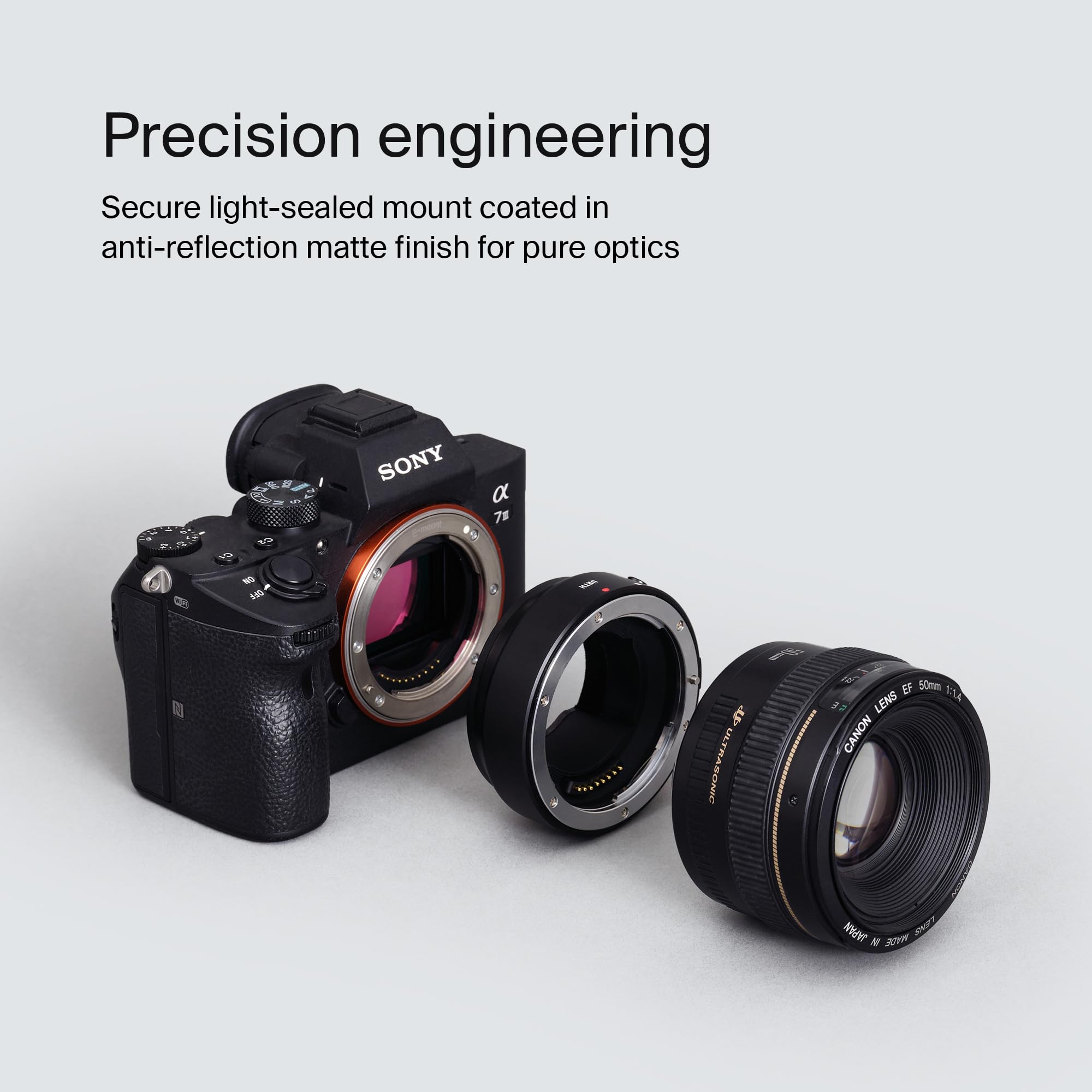 Urth Lens Mount Adapter: Compatible With Canon (Ef/Ef S) Lens To Sony E Camera Body (Electronic)
